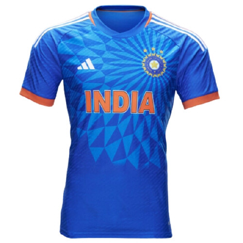India adidas T20 Cricket Shirt 2023 - Snr