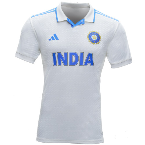India adidas Test Cricket Shirt 2023 - Snr