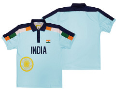 India ODI Retro Cricket Shirt - Snr