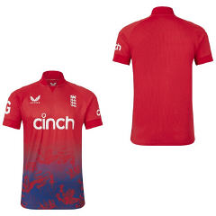 2023 England Castore T20 Cricket Shirt - Snr