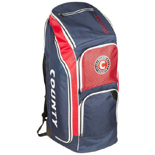 Hunts County Arca Duffle Cricket Bag 2023/24- Navy/Red