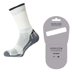 Horizon Pro Crew Cricket Socks - Natural