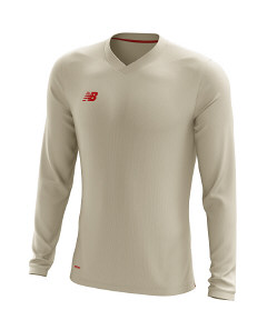 New Balance Long Sleeve Cricket Sweater - Snr