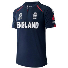 2020 England New Balance T20 World Cup Cricket Shirt - Snr