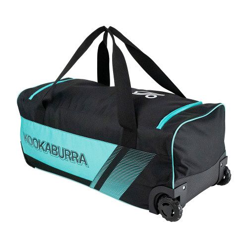 Kookaburra 9500 Wheelie Cricket Kit Bag 2026 Black/Teal
