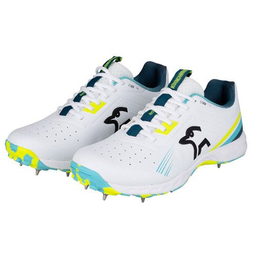 Kookaburra KC 3.0 Aqua/Yellow Spike Cricket Shoes 2026 Snr