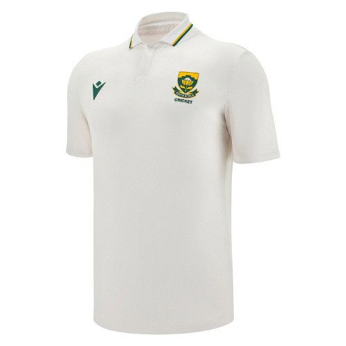 2025 South Africa Macron Test Cricket Shirt