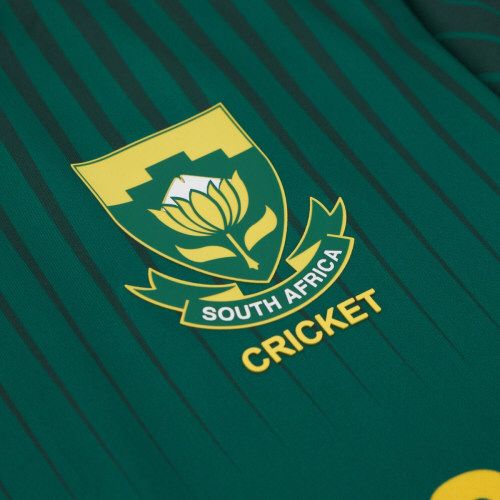 2025 South Africa Macron ODI Cricket Shirt Snr badge