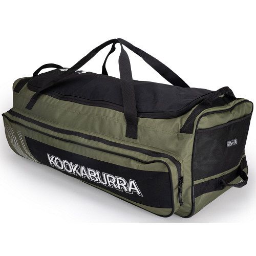 Kookaburra 4500 Wheelie Cricket Kit Bag 2026 Khaki/Black