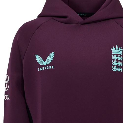 2025 England Castore Cricket Training OTH Hoody Jnr