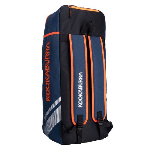 Kookaburra D6500 Duffle Cricket Kit Bag 2026 Navy/Orange