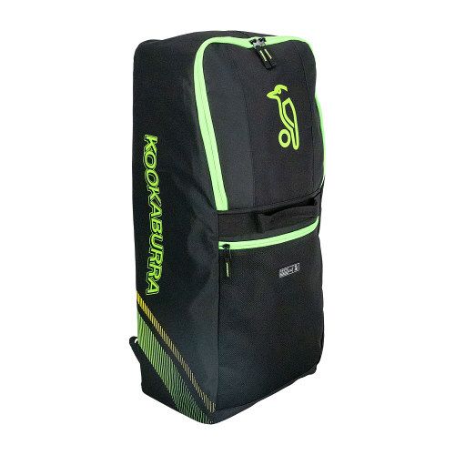 Kookaburra D6500 Duffle Cricket Kit Bag 2026 Black/Neon Green