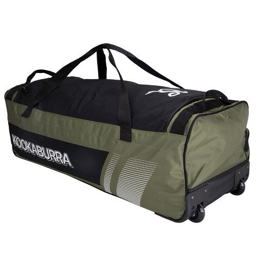 Kookaburra 4500 Wheelie Cricket Kit Bag 2026 Khaki/Black