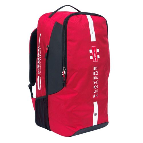 Gray Nicolls Players Academy Red Duffle Cricket Bag Front