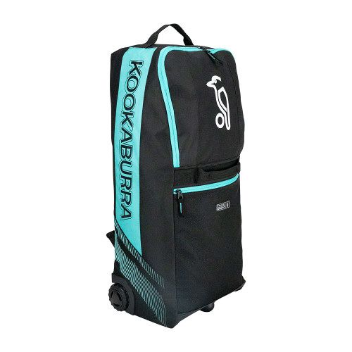 Kookaburra WD6000 Wheelie Duffle Cricket Kit Bag 2026 Black/Teal