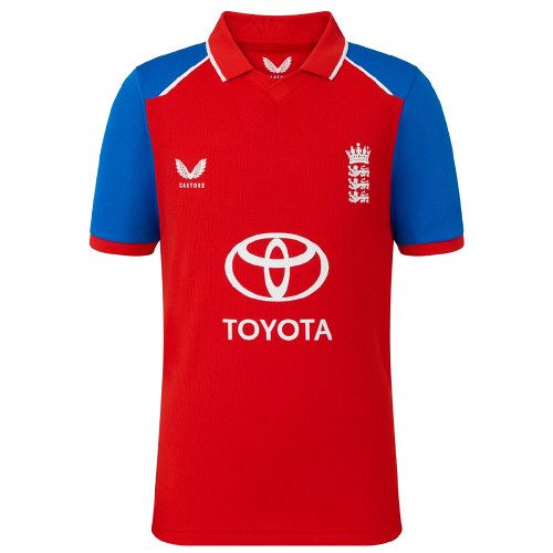 2026 England Castore T20 Cricket Shirt Snr front