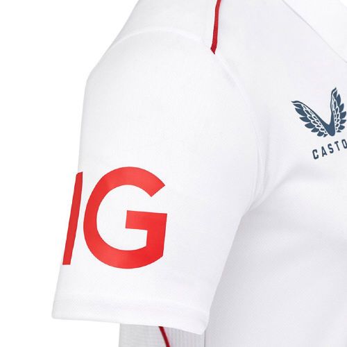 2025 England Castore Test Cricket Shirt Snr