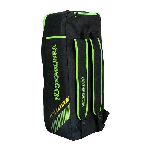 Kookaburra D6500 Duffle Cricket Kit Bag 2026 Black/Neon Green