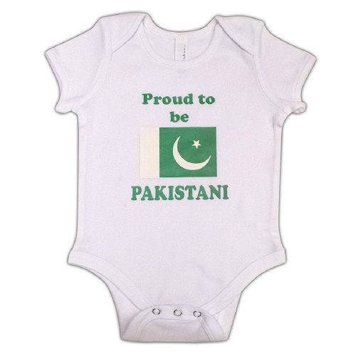 Proud to be Pakistani Baby Vest