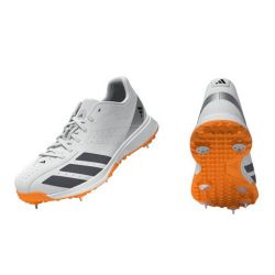 adidas Howzat Spike White Cricket Shoes 
